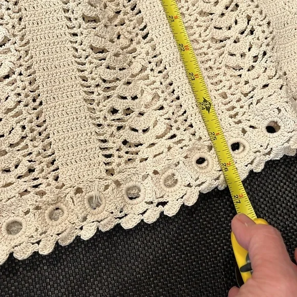 Hand made crochet micro dress - Picture 7 of 7